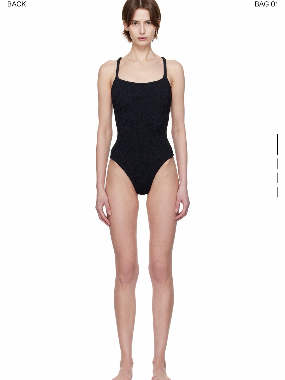 Hunza G Bette Bathing suit one piece